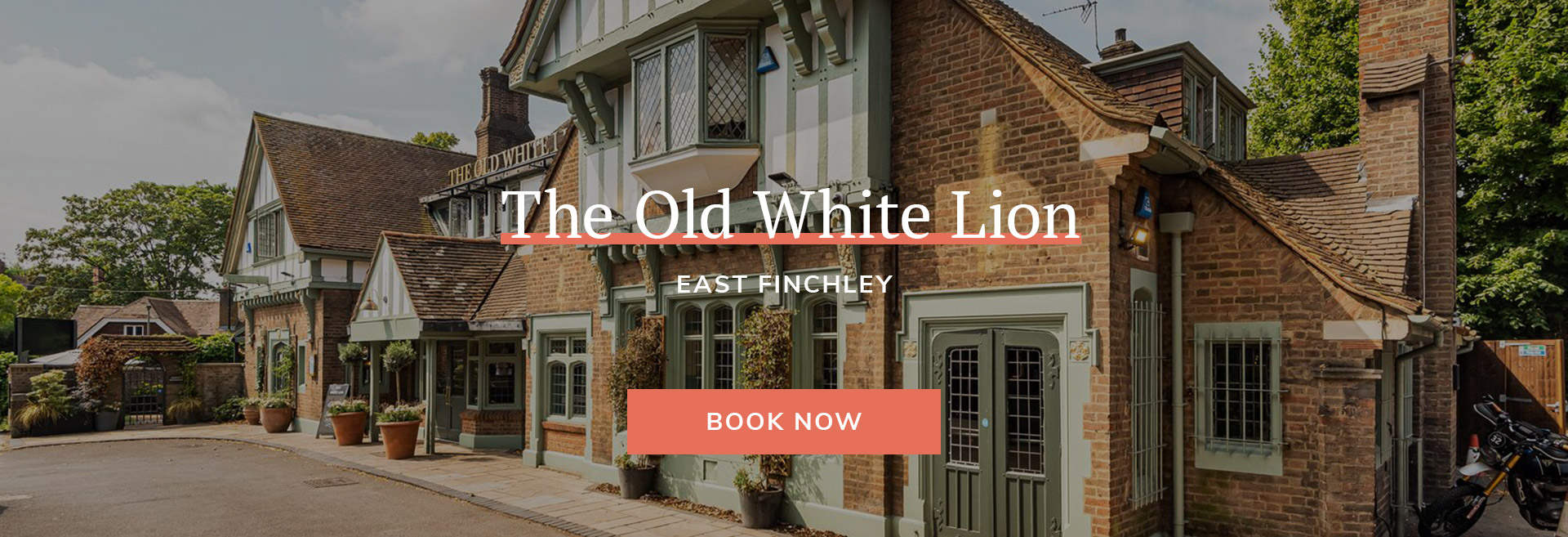 Enjoy a meal at your local pub at The Old White Lion in London