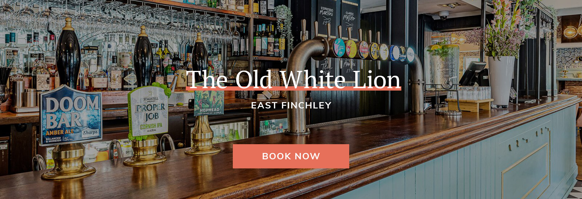 Come down to your local pub at The Old White Lion in London